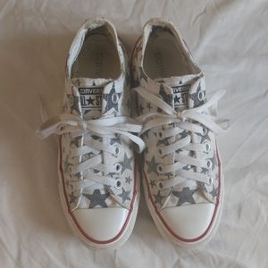 Converse All Star with Star Pattern 6.5